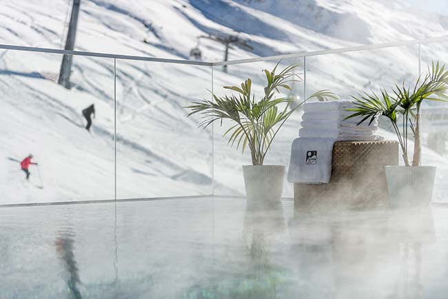 SPA treatments 5-star superior TOP Hotel – luxury skiing holiday in the Alps Tyrol Ötztal valley