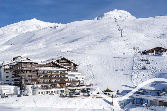 5-star superior TOP Hotel – luxury skiing holiday in the Alps Tyrol Ötztal valley