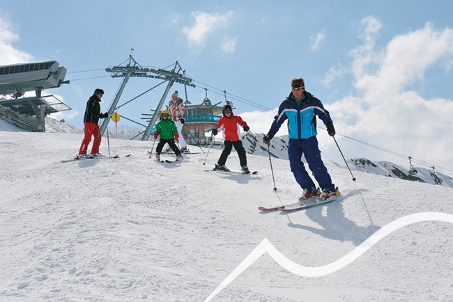 Skiing holiday with the Hochgurgl ski school